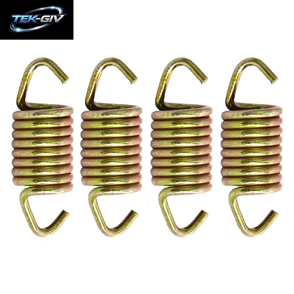 4 Stück ATV Für Polaris Auspufffeder 7041804 Für Scrambler ATP Hawkeye Motorrad-Auspuffzubehör