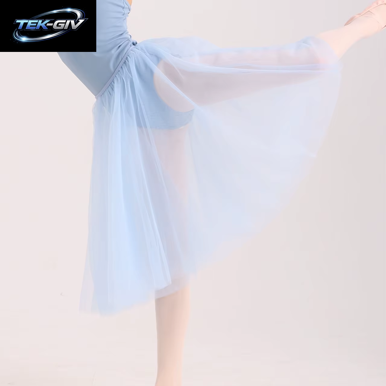Heißer Verkauf 2 Schichten Weiche Kinder Mädchen Kinder Ausbildung Dancewear Weiß Blau Grau Ballett Tanz Röcke Halb Tüll Röcke