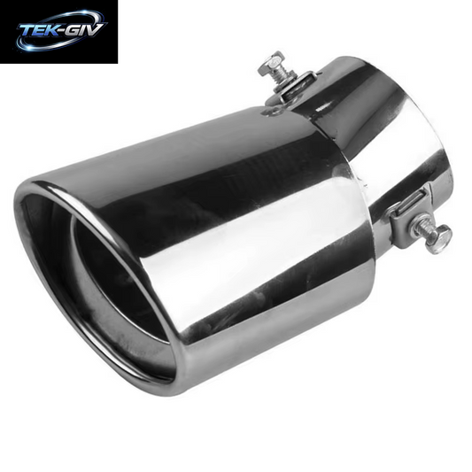 Universal Auspuff Spitze 63Mm Auto Auspuff Outlet Edelstahl Auto Schwanz Hals Auspuffrohr Dekoration Änderung Zubehör Für Auto