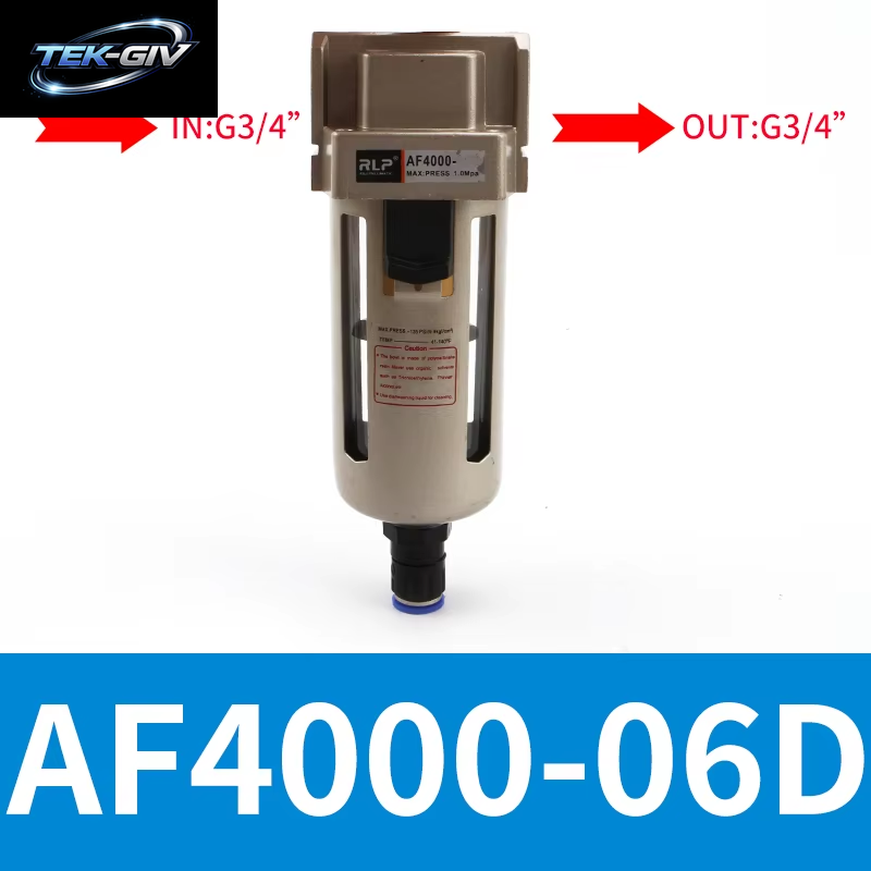 AF2000-02 AF3000-02 AF3000-03 AF4000-04 AF4000-06 AF5000-06 AF5000-10 Druckregler Luftfilter Öl- Und Wasserabscheider