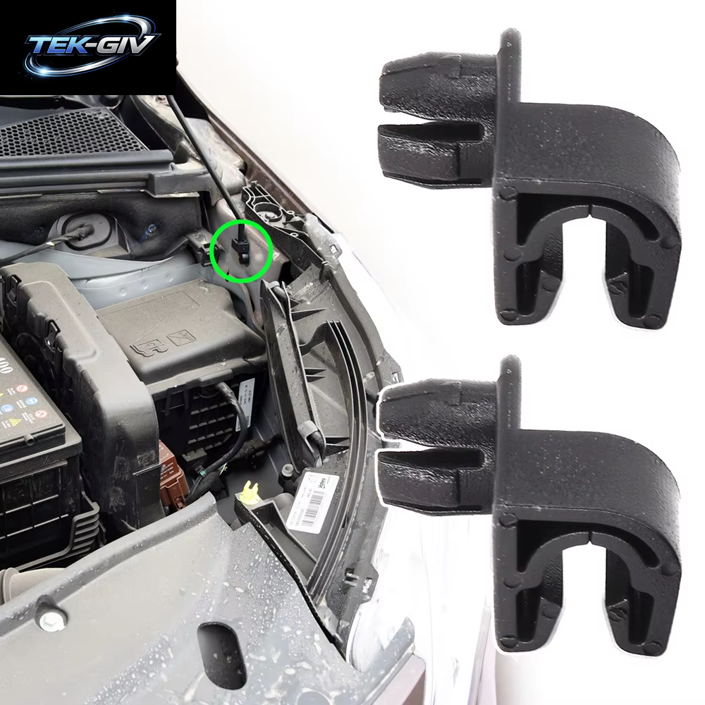 2X Kapuze Haube Prod Stange Unterstützung Bleiben Clips Clamp Für Citroen Berlingo C3 C4 C-Elysee Für Peugeot 2008 208 301 308 Partner 792843