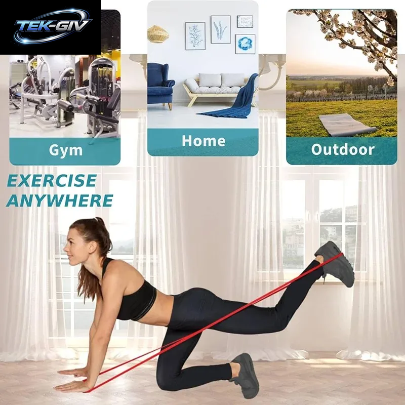 Entriegeln Sie Ihr Fitnesspotenzial Mit Widerstandsbändern: Krafttraining, Bodybuilding, Training, Dehnung, Heim-Fitnessstudio Und Mehr