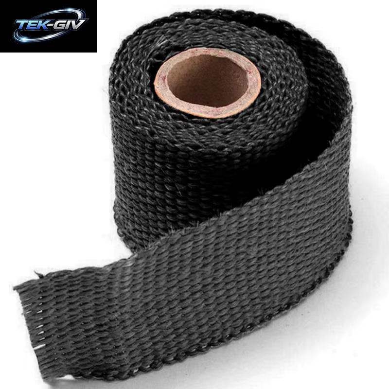Motorrad Auto Auspuffrohr Wrap Band Wärme Wrap Blau Schwarz 1,5 Meter Auto Auspuffrohr Wrap Isolierung Faser Band Auto Zubehör
