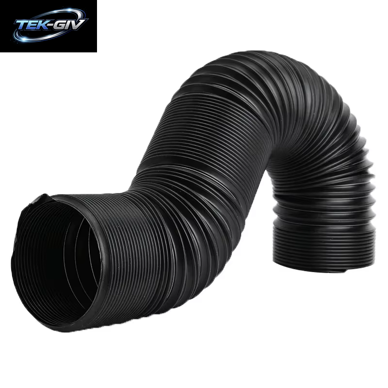 1Pc Automotive Klimaanlage Filter Ansaugrohr Kits 76/63/51Mm Stahl Draht Wellluft Einlass Teleskop Kanal Schlauch Motoren