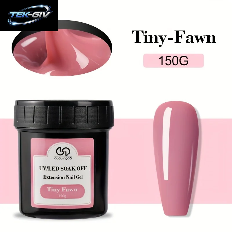 150 G Acryl-Nagelverlängerungsgel – Uv-/Led-Kompatibel, Geruchlos, Soak-Off-Formel Für Harte Gelee, Maniküre Und Nagelaufbau