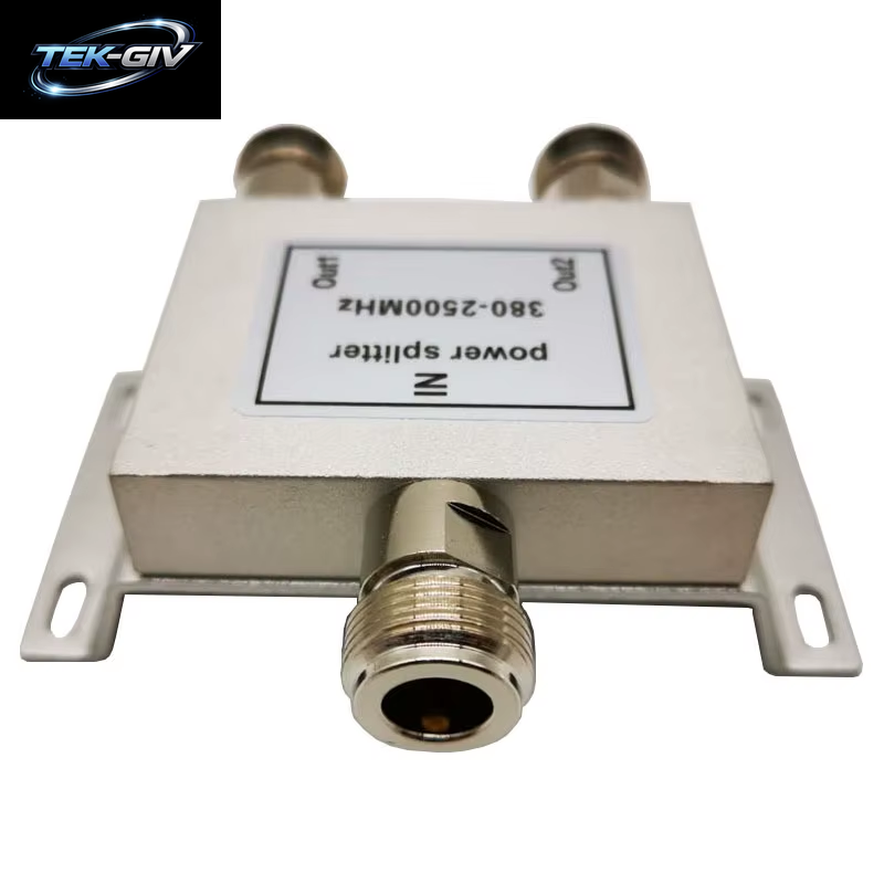RF Koaxial Splitter 1 Zu 2 Way Power Splitter 380-2500Mhz Signal Booster Divider N Weibliche 50Ohm Schnelle Verschiffen