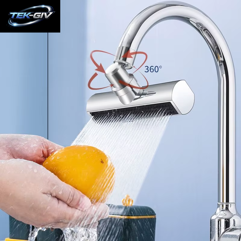Neue Küche Wasserfall Drei-Modus Universal Schwenk Verlängerung Wasserhahn Spritzwassergeschützte Düse Waschbecken Multi-Funktion