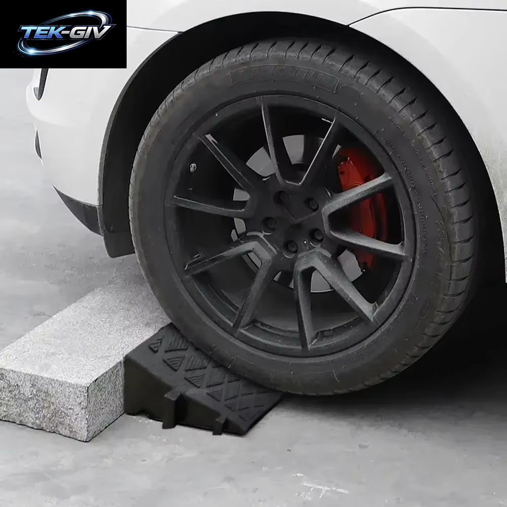 Auto Rad Einfahrt Rampen Tragbare Reifen Bordstein Rampen Anti-Slip Schwelle Rampe Für Auto Anhänger Lkw Fahrrad Auto Zubehör Amagi
