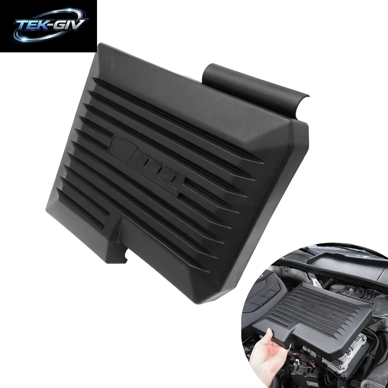Für Audi A4 B9 8W A5 2017-2019 Auto Motor Staub Abdeckung Haube Dekorative Computer-Board Trim Elektronische Steuer Einheit Schutz Kappe