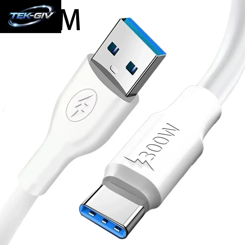 300 W Superschnellladung USB Typ C Datenkabel USB Auf Typ C Datenleitung Schnellladegerät Für Samsung Xiaomi Huawei Android Universal