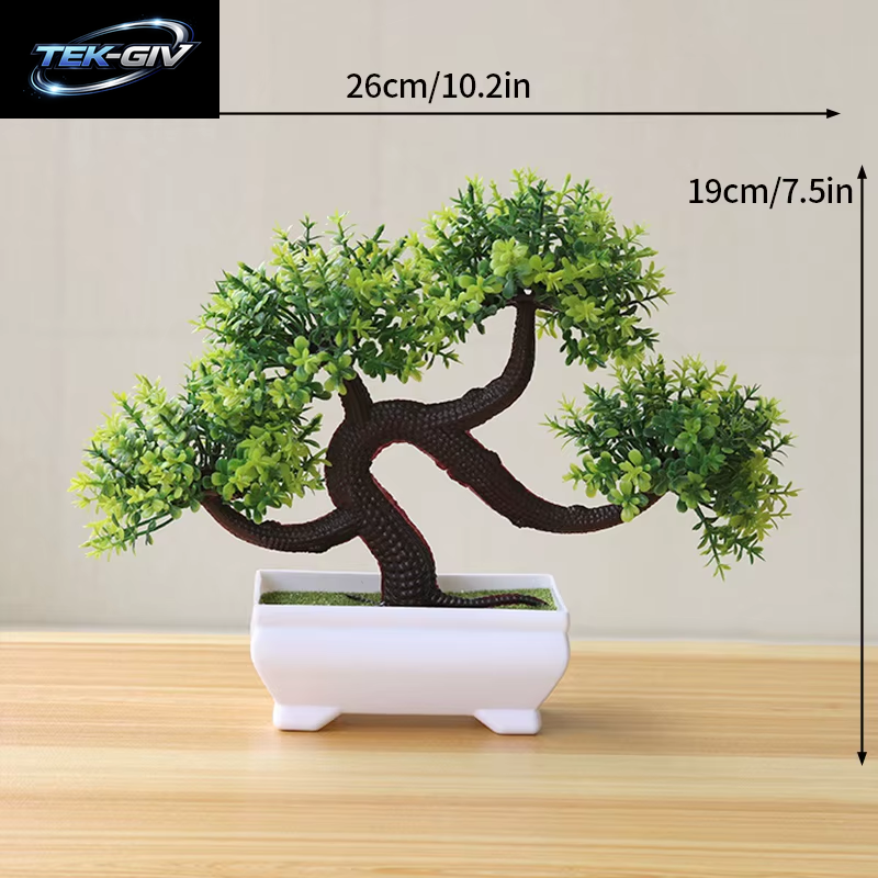 Künstliche Topfblumen, Pflanzen, Bonsai, Gefälschte Pflanze, Blumentopfornamente Für Den Garten, Kleiner Künstlicher Baum, Heimdekorationszubehör