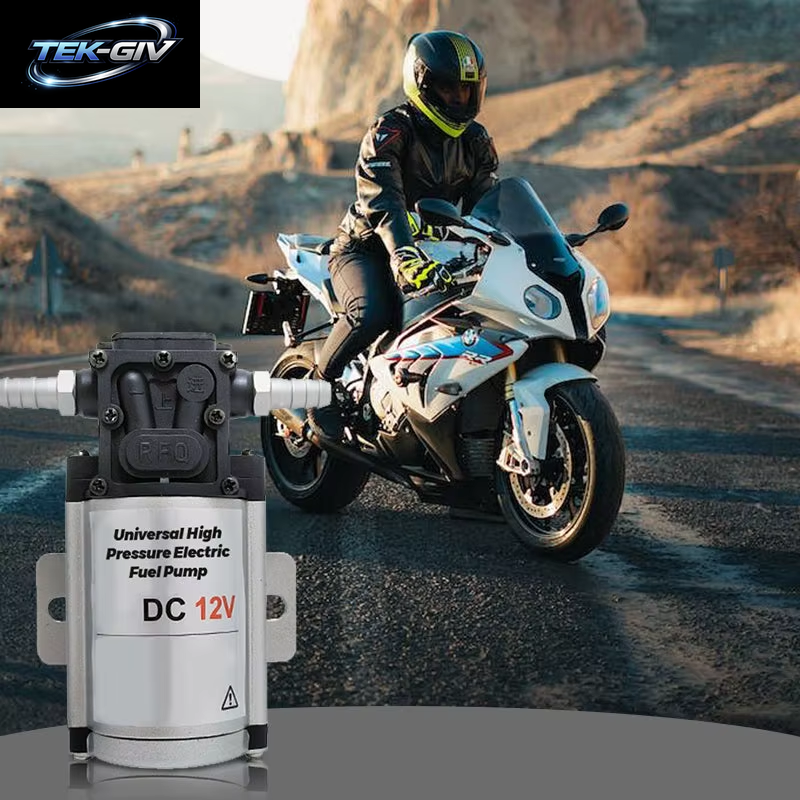12V 24V Universal Hochdruck Elektrische Kraftstoff Pumpe Wasser Hochdruck Pumpe Membran Selbst Ansaugende Pumpe Für Auto