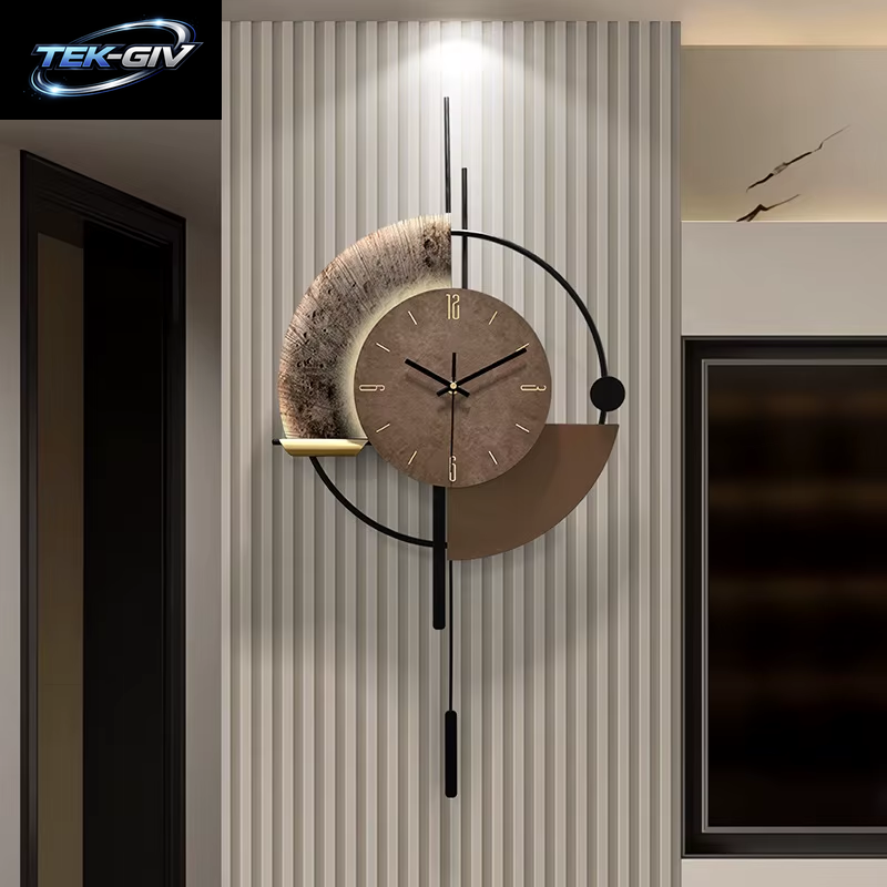 Ein Künstler Des Lebens Sein, Moderne, Minimalistische, Sprachgesteuerte, Leuchtende Wanduhr
