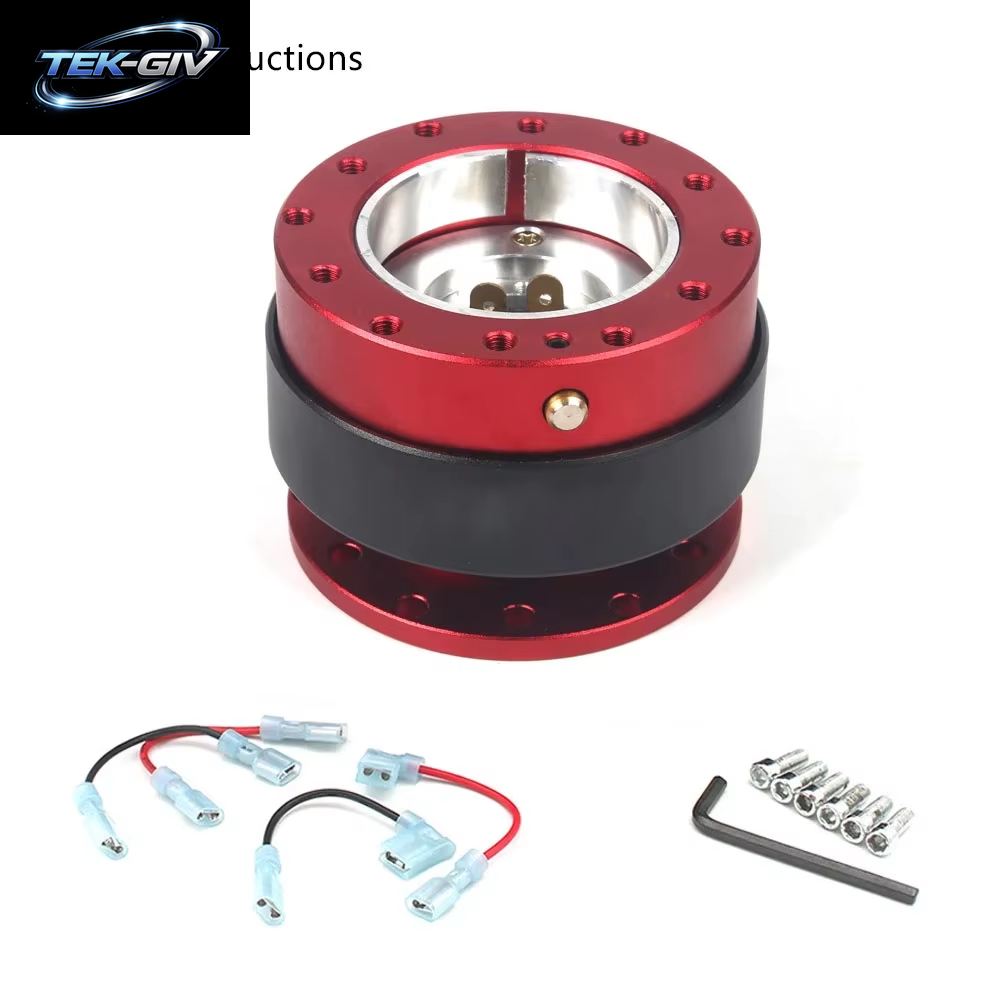 Aluminium Auto Auto Lenkrad Schnellspanner Nabenadapter Snap off Boss Kit Autozubehör Mit Logo Oder Nicht Logo