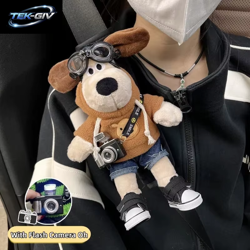 Auto-Sicherheitsgurt-Schulter-Ärmel, Ganzjährig, Universell, Niedlich Und Kreativ, Cartoon-Hund, Auto-Schulter-Schutz-Ärmel, Autozubehör