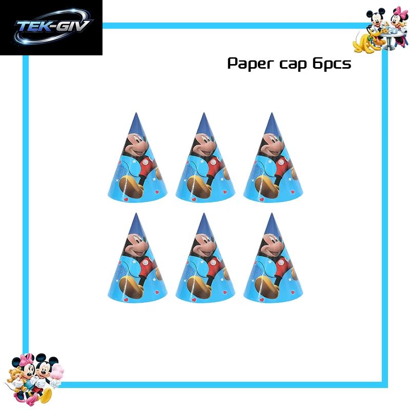 Mickey Mouse Geburtstag Party Dekoration Geschirr Candy Box Banner Tischdecke Hintergrund Ballon Für Kinder Geburtstag Party Supplies