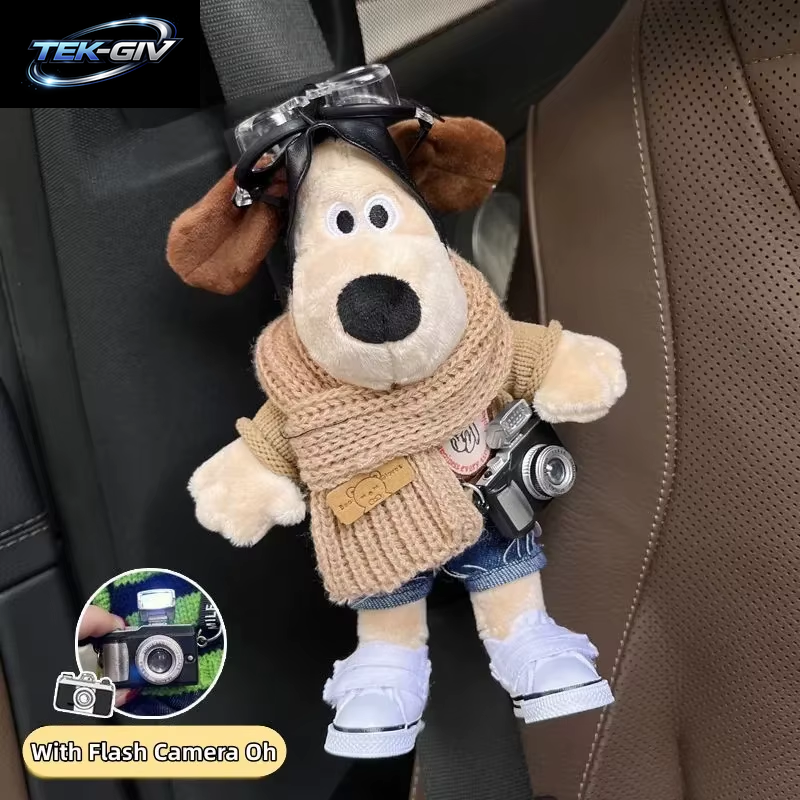 Auto-Sicherheitsgurt-Schulter-Ärmel, Ganzjährig, Universell, Niedlich Und Kreativ, Cartoon-Hund, Auto-Schulter-Schutz-Ärmel, Autozubehör