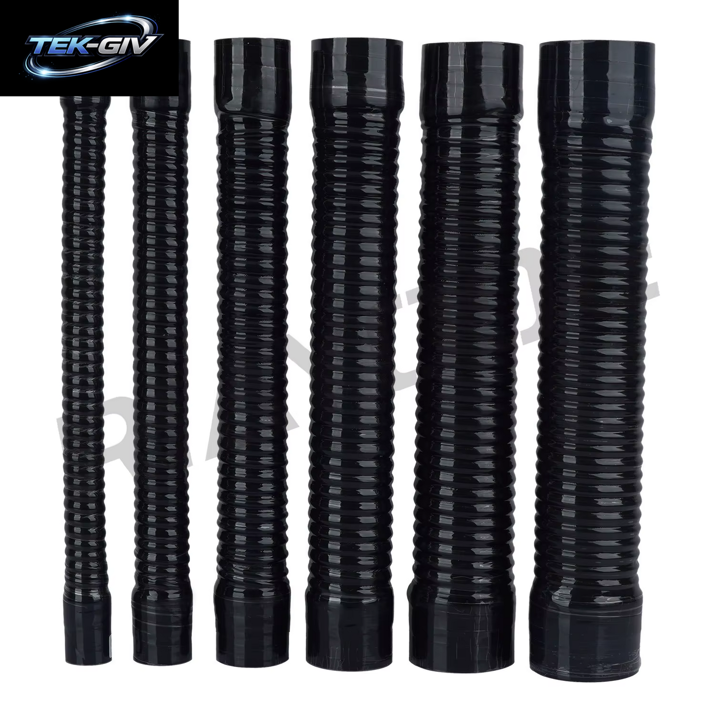 500 Mm Flexibler Silikonschlauch ID28 30, 32, 34, 36, 38, 40, 42, 51 57 63 70 76 80 83 Mm Universal-Lufteinlassrohr-Kühler-Verbindungsrohr