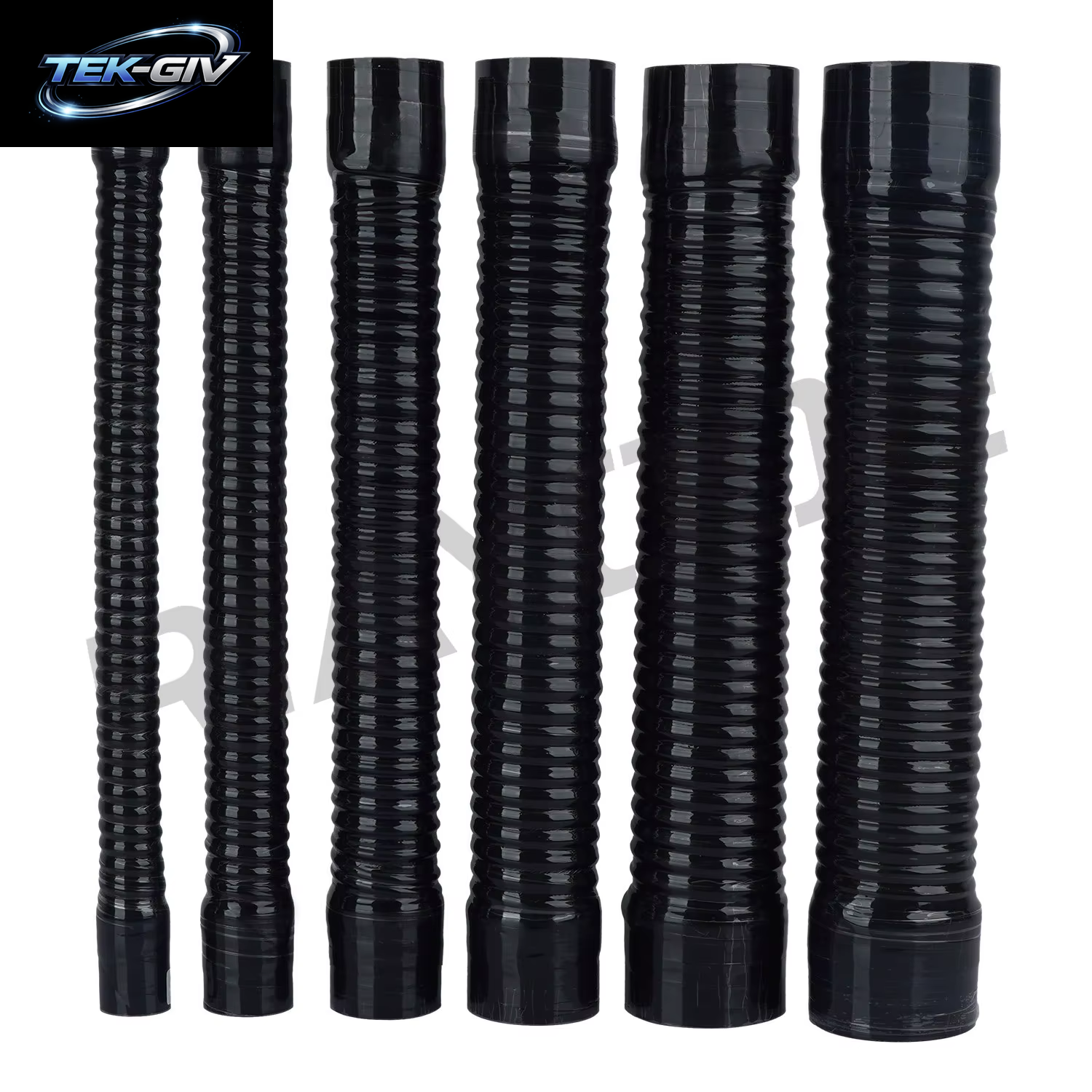 500 Mm Flexibler Silikonschlauch ID28 30, 32, 34, 36, 38, 40, 42, 51 57 63 70 76 80 83 Mm Universal-Lufteinlassrohr-Kühler-Verbindungsrohr