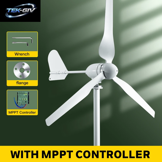 2KW 5KW Horizontalachsen-Windturbine 12V 24V 48V 96V Windgenerator Ce-Zertifiziert Freie Energie Niedrige Drehzahl Netzunabhängig Für Den Heimgebrauch