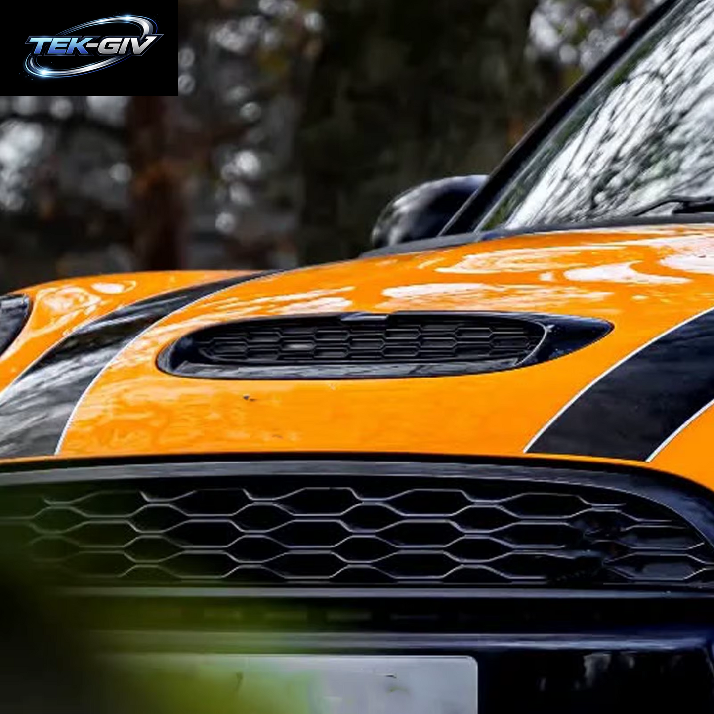 Auto Front Hood Scoop Vent Abdeckung Motorhaube Haube Air Flow Intake Trim Für MINI Cooper S & JCW F54 F55 F56 F57 2014-2024 Auto Zubehör