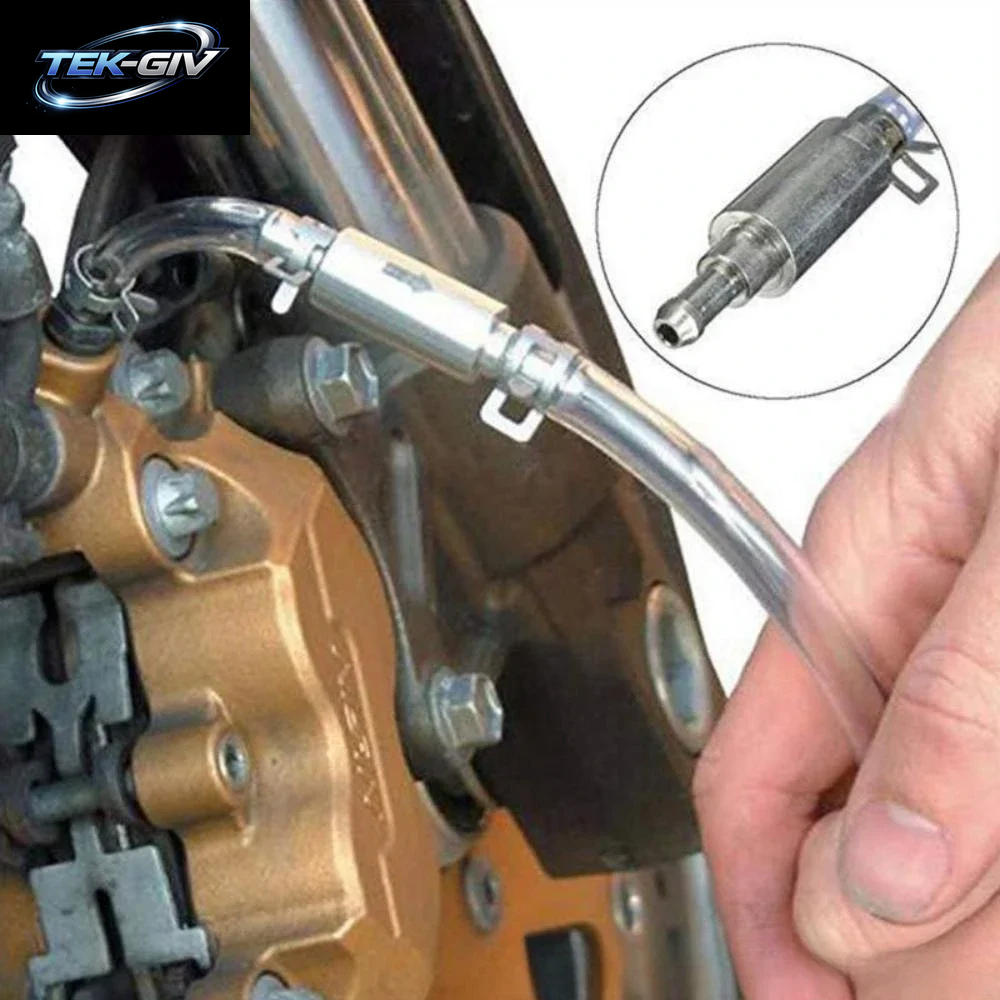 Motorrad Ölen Rohr Auto Motorrad Bremse Entlüftungs Öl Ändern Pumpe Werkzeug Entlüfter Flüssigkeit Schlauch Hydraulische Kupplung Ventil Rohr Set
