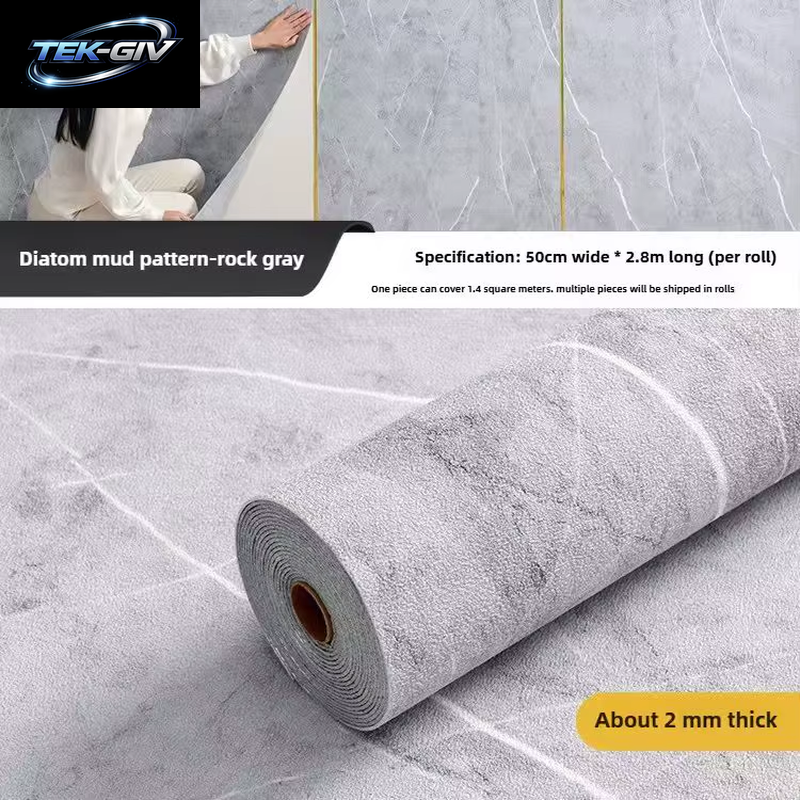 Leinen 3D Schaum Selbstklebende PVC Einfarbig Verdickte Wasserdichte Hintergrund Wand Renovierung Tapete Wand Aufkleber Wohnkultur