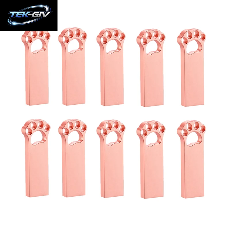 10 Teile/Los Metall Usb-Stick 4GB 8GB Pen Drive 16GB 32GB Cle USB Stick 2,0 UDP Speicher Flash Drive 64GB 128GB Kostenloses Individuelles Logo