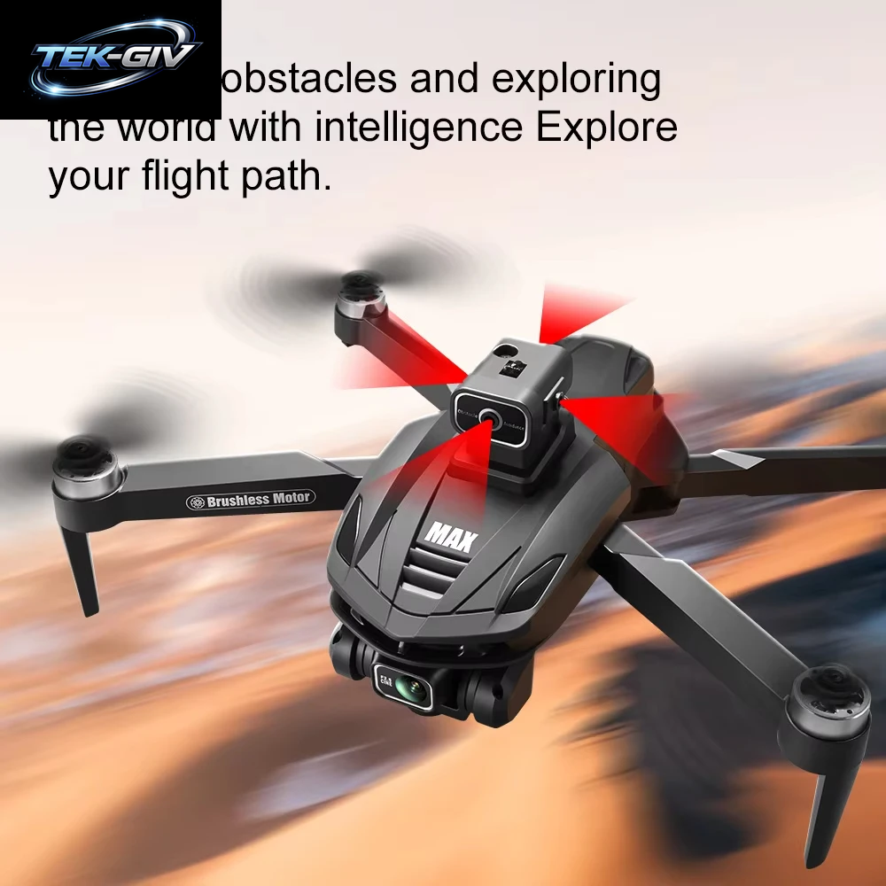 2026 V168 MAX Gps-Drohne Professionelle 8K-Kamera Luftaufnahme FPV Bürstenlos Hindernisvermeidung Großer Bildschirm Fernbedienung Faltbare Drohnen