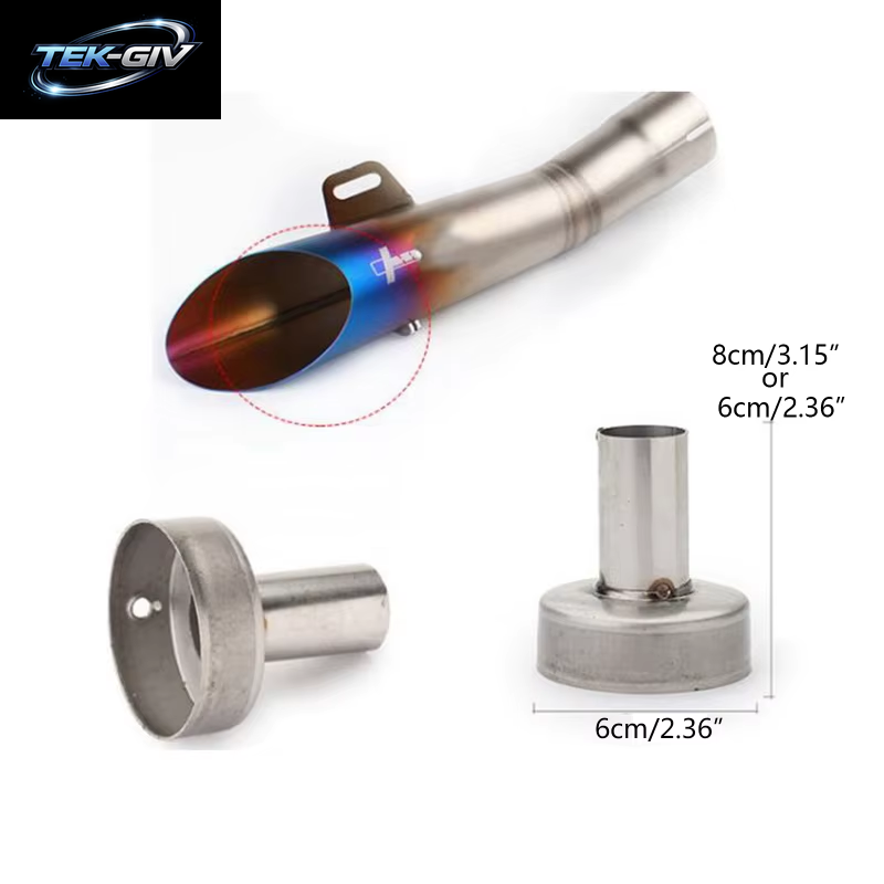 Universal Front Mid End Katalysator DB Killer Für Motorrad Auspuff Schall Dämpfer Schall Dämpfer Geräusch Schall Dämpfer