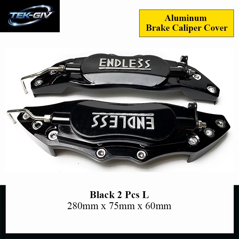 2Pcs S/M/L Metall Aluminium Auto 3D Disc Bremssattel Abdeckungen Aufkleber Für Hyundai KIA Alfa Romeo AUDI BMW Mercedes Benz Zubehör
