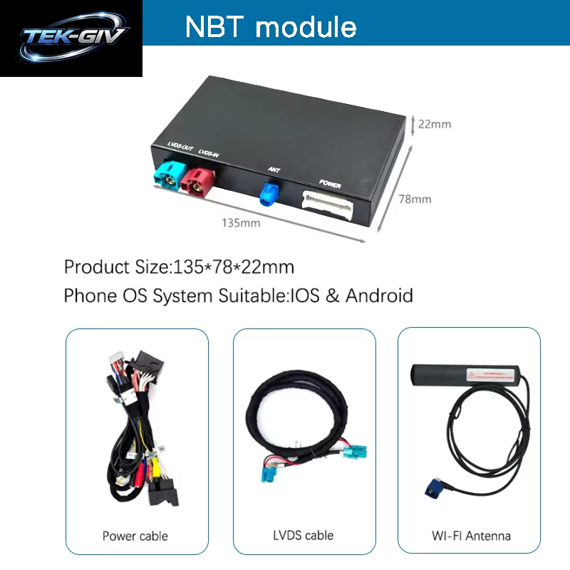 CARABC Wireless Carplay Für BMW MINI F30 F31 F20 F21 F10 F01 X5 E70 X3 F25 NBT CIC System Android Auto OEM Integrationsmodul