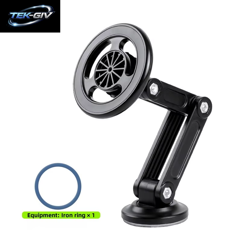 Multi-Winkel Einstellung Auto Handy Halter Starke Magnetische Saugen Design Faltbare Universal Auto GPS Navigation Halterung