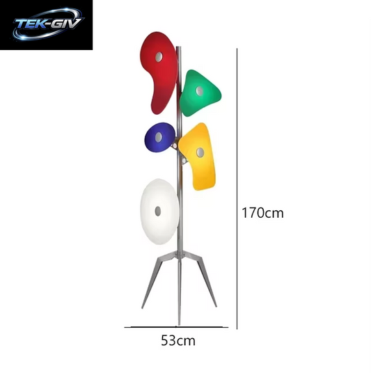 Skandinavische Stehlampe Kreative Led-Farblicht Acryl Orbitallampe Designer Kawaii Lampe Wohnzimmer Schlafzimmer Ecksofa Licht