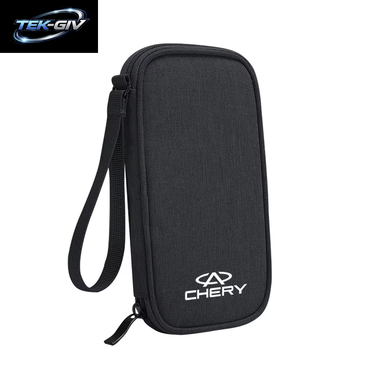 Auto-Führerschein-Telefon-Aufbewahrungstasche, Autoschlüssel-Pack Für Chery Tiggo 7 Pro 8 4 5 3 2 T11 5X Amulett Fora QQ IQ Fulwin Arrizo 5