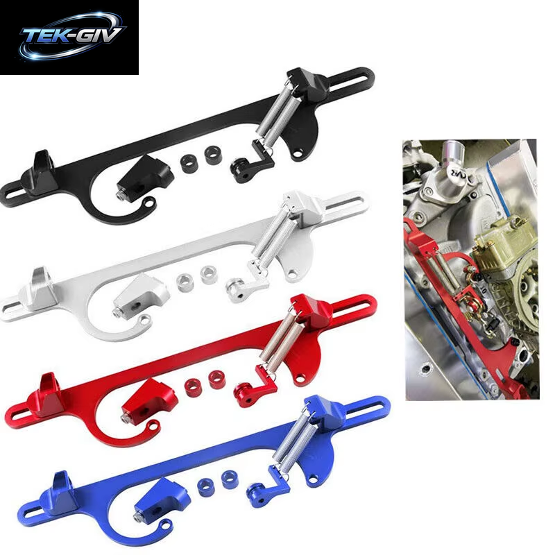 Sherryberg Aluminium Gaszug Carby Vergaser Vergaser Carburador Halterung Für Chevy Holley 4150 4160 Carb 350 400 SBC