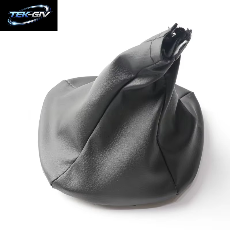 Für Fiat Panda 2012-502942700 Auto Schaltknauf Staubschutz Schwarz Abdeckung Zubehör Leder Gamasche Hebel Stick 5 Geschwindigkeit