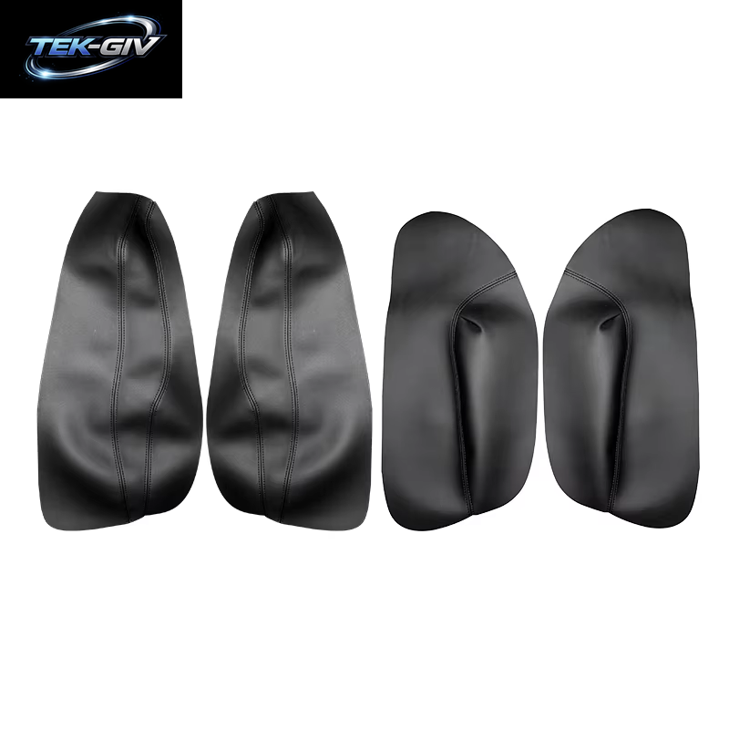 Für Ford Mondeo 2007 2008 2009 2010 2011 2012 Innen Mikrofaser Leder Türgriff Armlehne Panel Abdeckung Trim
