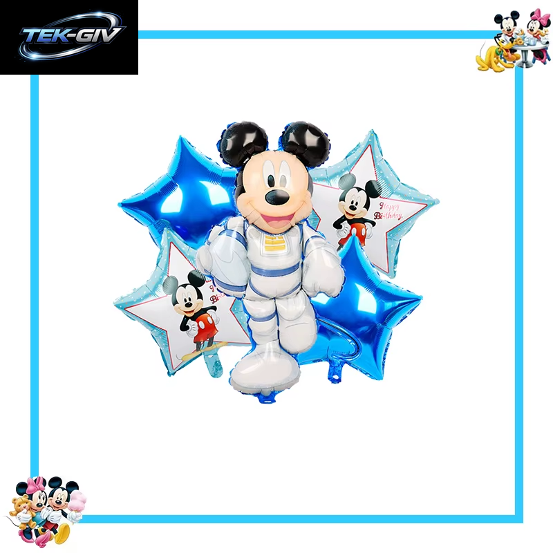 Mickey Mouse Geburtstag Party Dekoration Geschirr Candy Box Banner Tischdecke Hintergrund Ballon Für Kinder Geburtstag Party Supplies