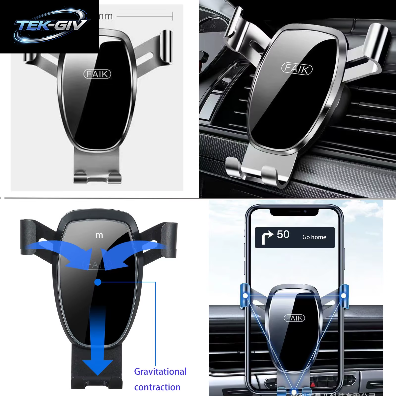 Auto Handy Halter Für Peugeot 3008 2021-2023 GPS Halterung Navigation Ständer Auto Zubehör