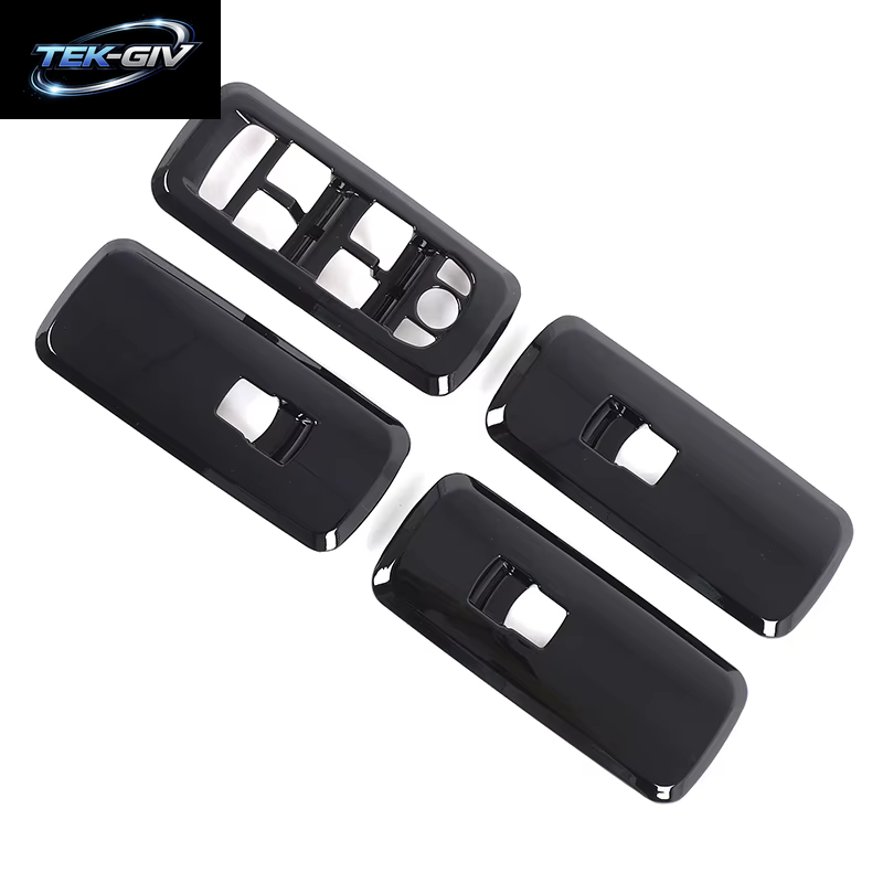 ABS Carbon Auto Fensterheber Schalter Taste Panel Abdeckung Trim Für Land Rover Discovery 4 2010-2016 Für Range Rover Sport 2010-2013
