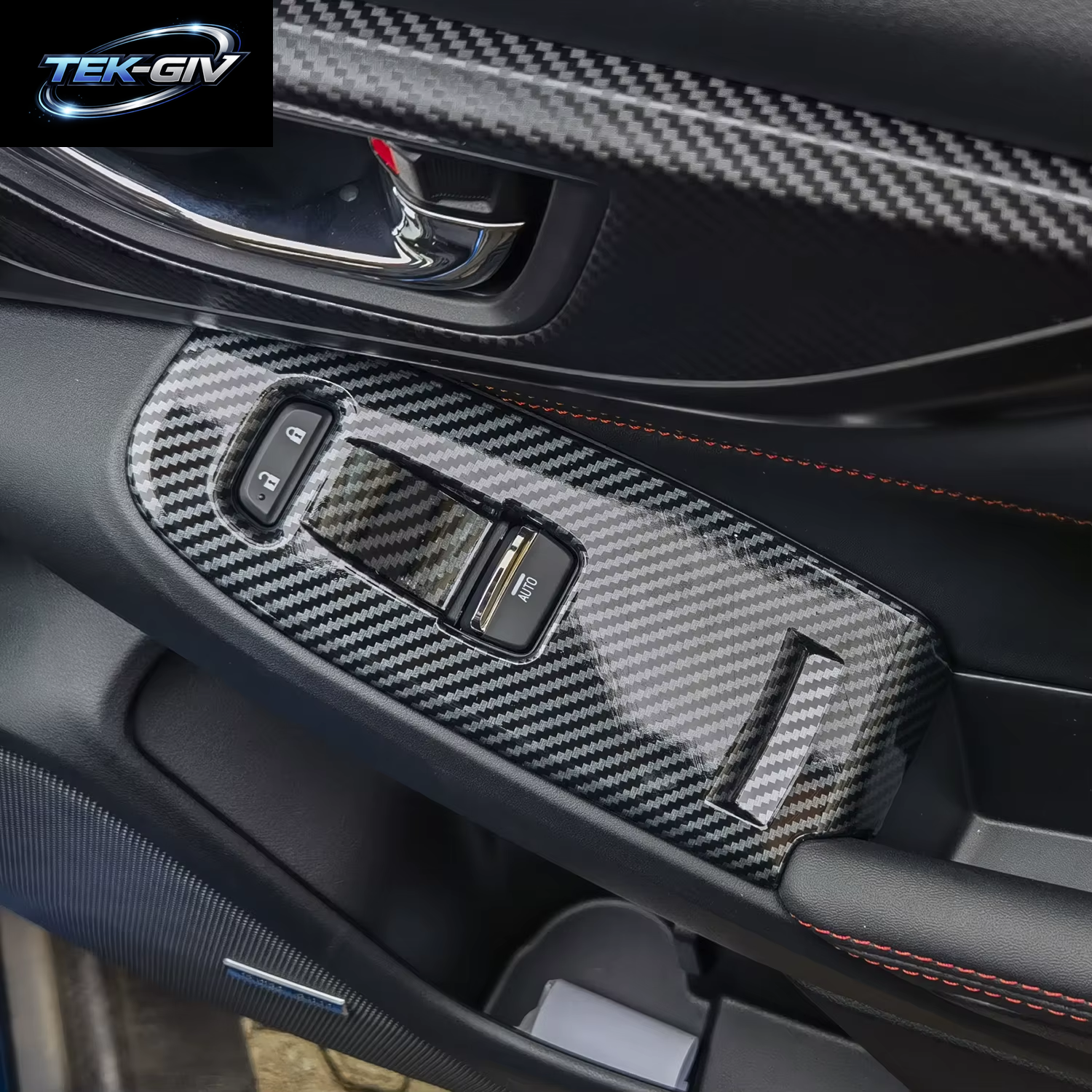 Linkslenker! Rechtslenker! Für Subaru WRX/WRX Sti 2022 2023 2024 Auto Zubehör ABS Auto Tür Fensterheber Schalter Abdeckung