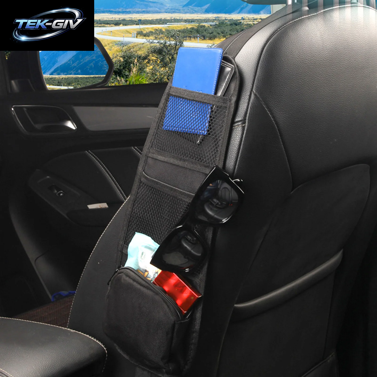Universeller Auto-Seiten-Organizer Mit Mehreren Taschen, Kfz-Vordersitz-Organizer Für Autos, Suvs Und Lkws