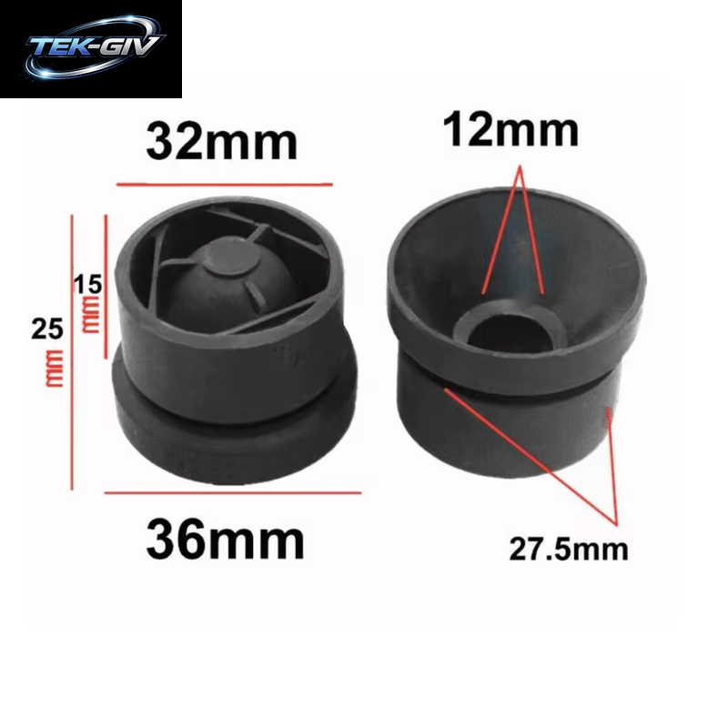 4 X Gummi-Motorabdeckungstülle, Pufferhalterung, Bush-Stopper Für Ford Focus 2 MK2 Galaxy C S Max Mondeo Mk4 4 Motorhauben, Dichtungen