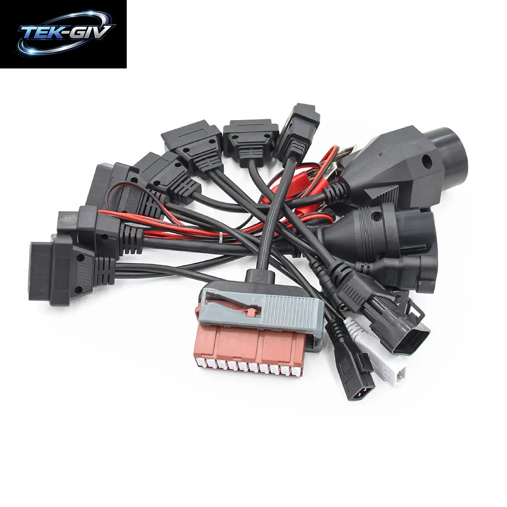 Komplettes Set 8-Teiliges Auto-Lkw-Kabel Für DS150E CDP Multidiag Pro-Diagnosewerkzeuge Für PSA Für Benz Für SCANIA Für Volvo-Obd-Kabel