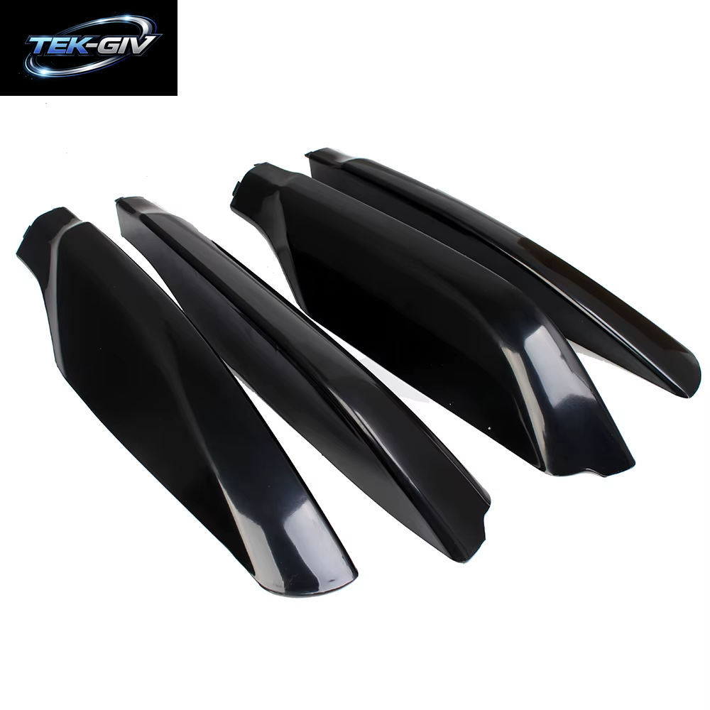 4 Teile/Satz Dachträger Schiene End Abdeckung Shell Ersetzen Für Toyota Land Cruiser Prado 150 FJ150 2010-2015 2016 2017 2018 Auto Zubehör