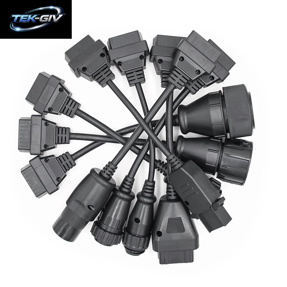 Komplettes Set 8-Teiliges Auto-Lkw-Kabel Für DS150E CDP Multidiag Pro-Diagnosewerkzeuge Für PSA Für Benz Für SCANIA Für Volvo-Obd-Kabel