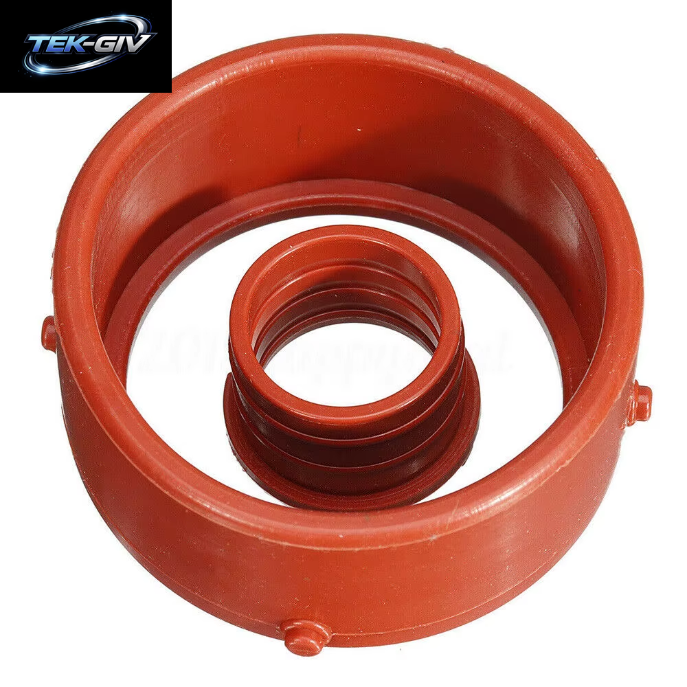 Dichtungsring-Set Für Turbo-Ansaug- Und Entlüfter Aus Rotem Gummi a 6420940080 6420940580 Für Mercedes-Benz OM642 CDI CRD Autozubehör