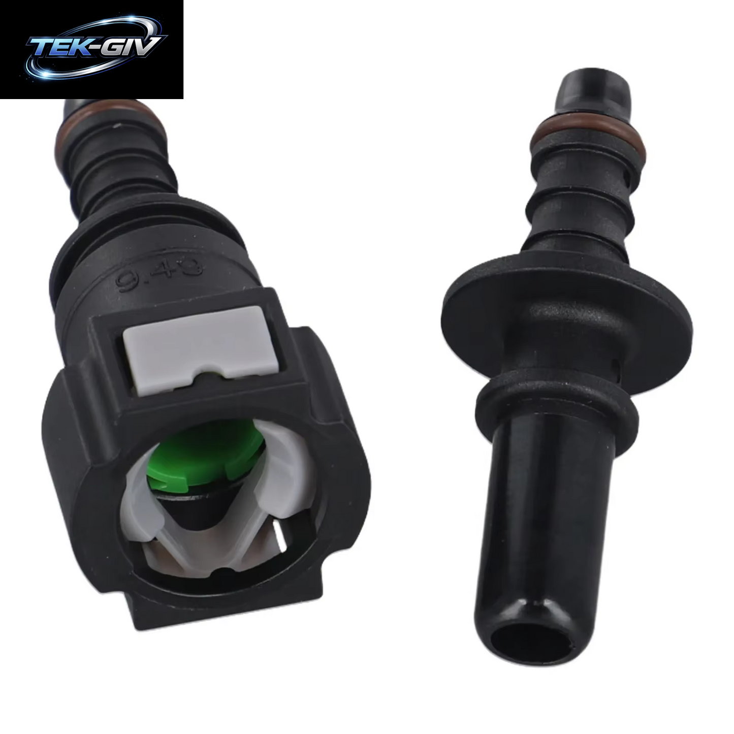 Auto Kraftstoffleitung Koppler Schlauch Quick Connect 9,49 ID6 Gerade Ölleitung Rohr Adapter Trennen Release Schlauch Anschluss