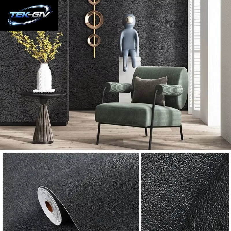 Leinen 3D Schaum Selbstklebende PVC Einfarbig Verdickte Wasserdichte Hintergrund Wand Renovierung Tapete Wand Aufkleber Wohnkultur
